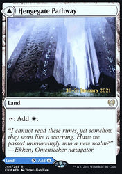 Hengegate Pathway // Mistgate Pathway [Kaldheim Prerelease Promos]