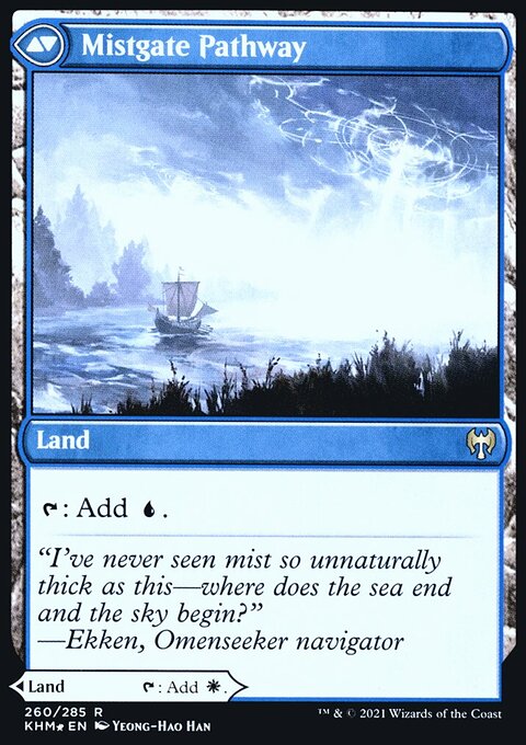 Hengegate Pathway // Mistgate Pathway [Kaldheim Prerelease Promos]