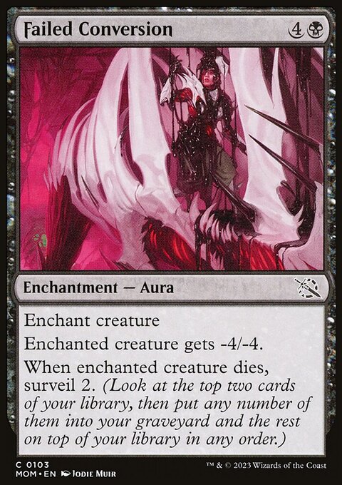 Failed Conversion [March of the Machine]