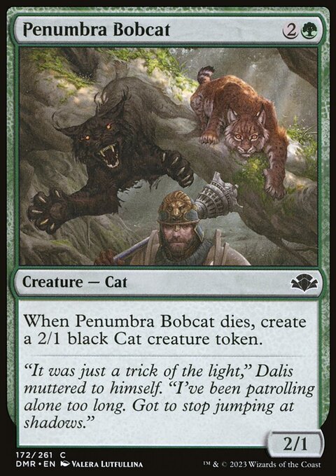 Penumbra Bobcat [Dominaria Remastered]