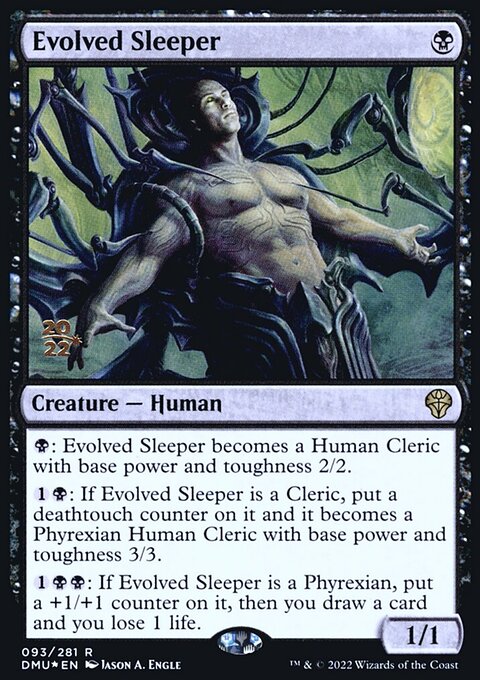 Evolved Sleeper [Dominaria United Prerelease Promos]