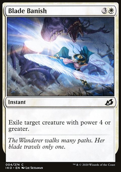 Blade Banish [Ikoria: Lair of Behemoths]