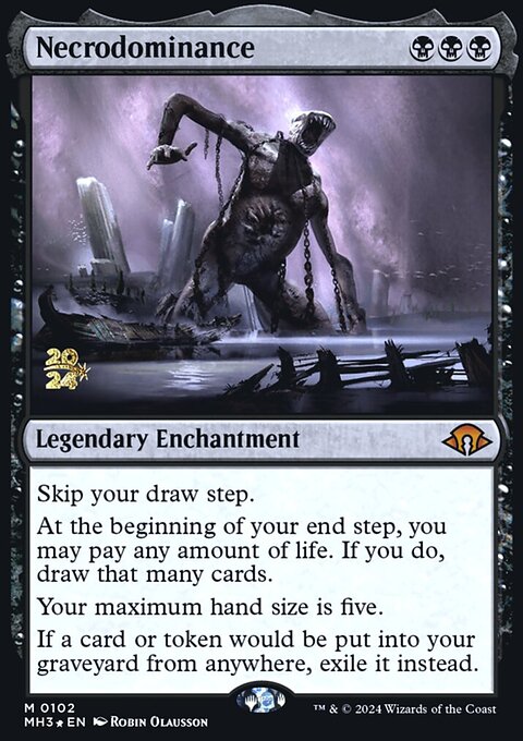 Necrodominance [Modern Horizons 3 Prerelease Promos]