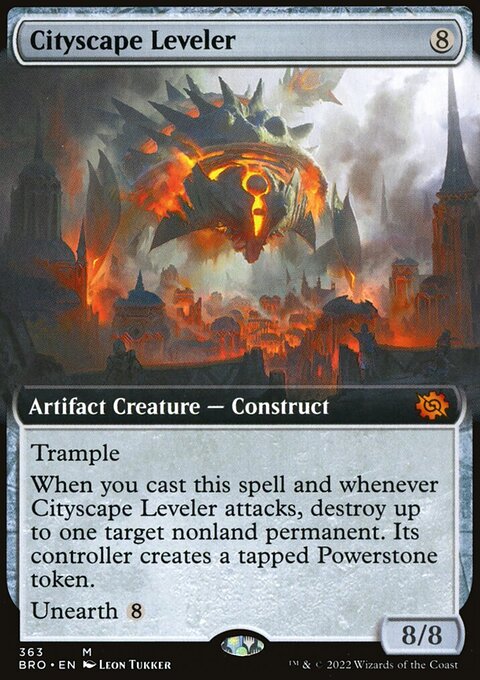 Cityscape Leveler (Extended Art) [The Brothers' War]