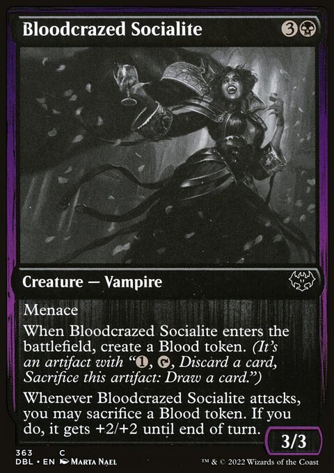 Bloodcrazed Socialite [Innistrad: Double Feature]