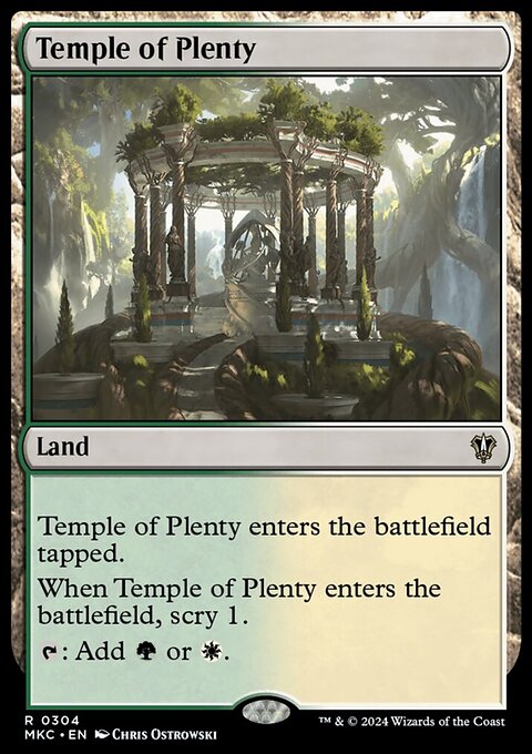 Temple of Plenty [Murders at Karlov Manor Commander]