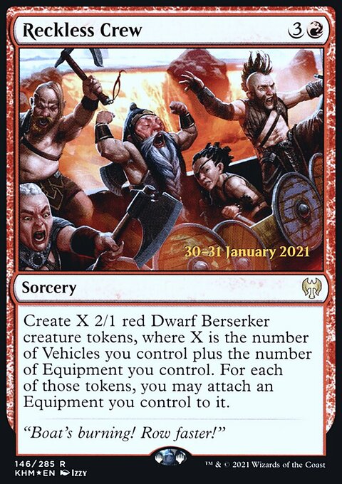 Reckless Crew [Kaldheim Prerelease Promos]