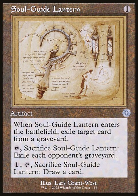 Soul-Guide Lantern (Retro Schematic) (Serialized) [The Brothers' War Retro Artifacts]