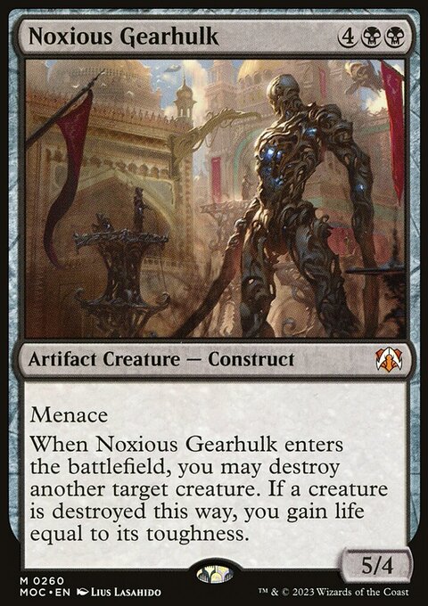 Noxious Gearhulk [March of the Machine Commander]