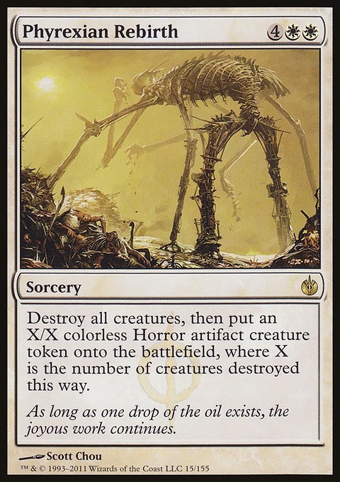 Phyrexian Rebirth [Mirrodin Besieged]