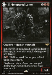 Ill-Tempered Loner // Howlpack Avenger [Innistrad: Double Feature]