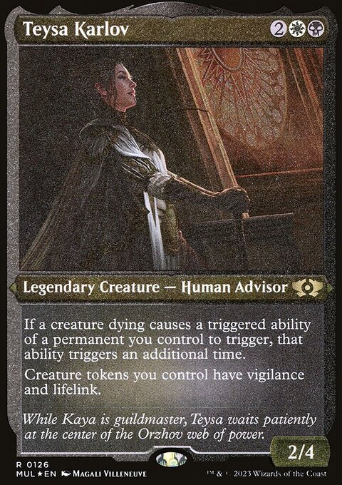 Teysa Karlov (Foil Etched) [Multiverse Legends]