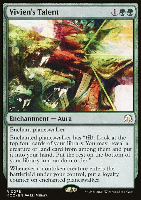 Vivien's Talent [March of the Machine Commander]