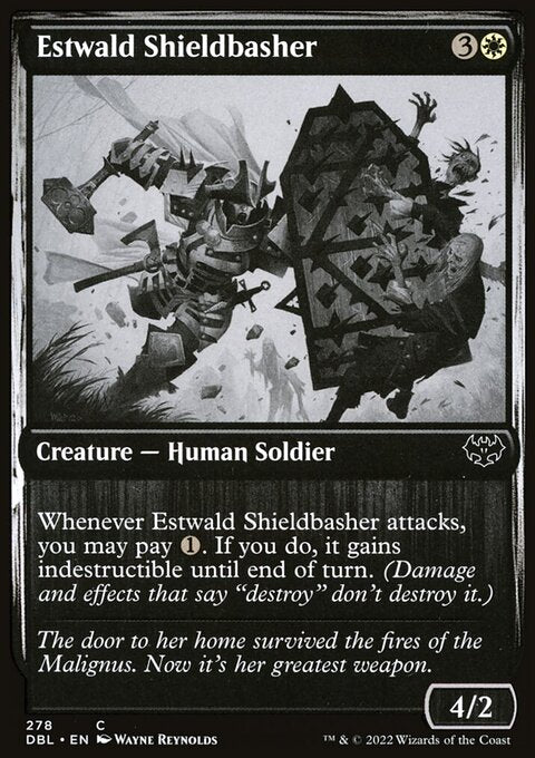 Estwald Shieldbasher [Innistrad: Double Feature]