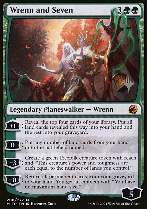 Wrenn and Seven (Promo Pack) [Innistrad: Midnight Hunt Promos]