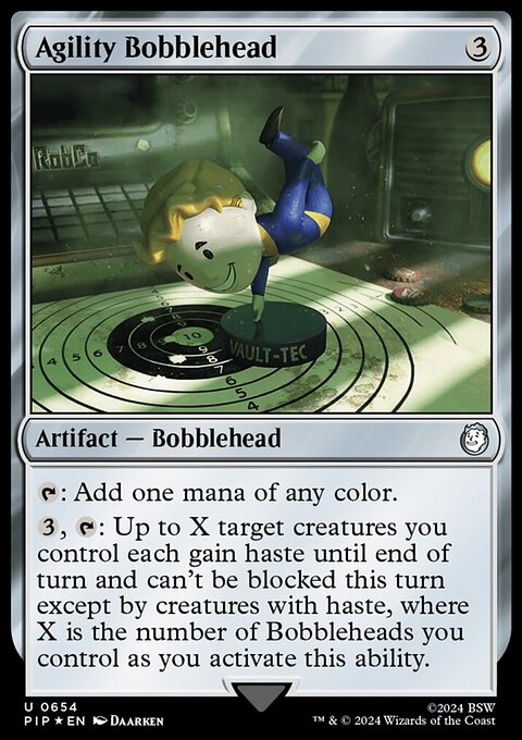 Agility Bobblehead (Surge Foil) [Fallout]