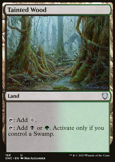 Tainted Wood [Phyrexia: All Will Be One Commander]