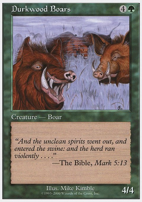 Durkwood Boars [Starter 2000]