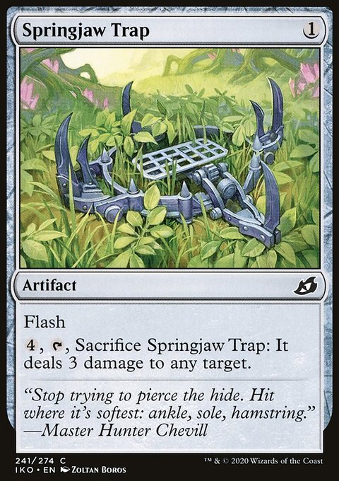 Springjaw Trap [Ikoria: Lair of Behemoths]