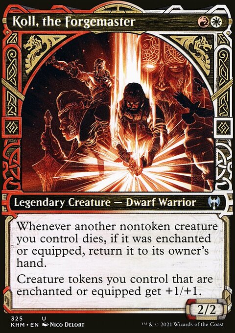 Koll, the Forgemaster (Showcase) [Kaldheim]