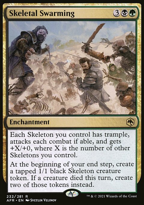 Skeletal Swarming [Dungeons & Dragons: Adventures in the Forgotten Realms]