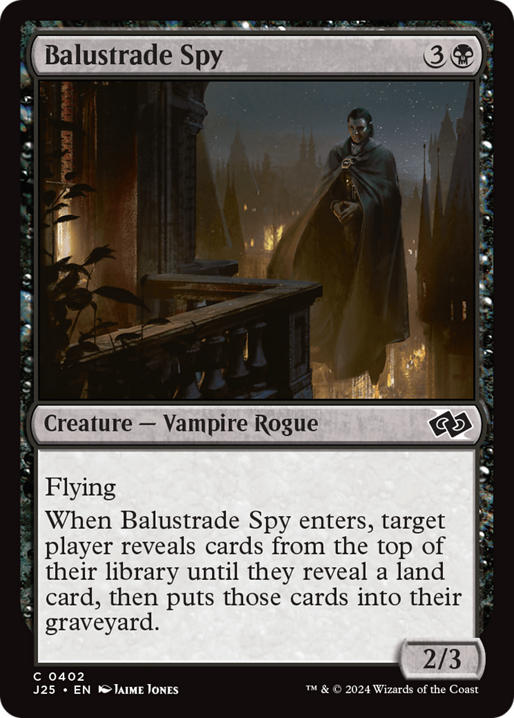 Balustrade Spy [Foundations Jumpstart]