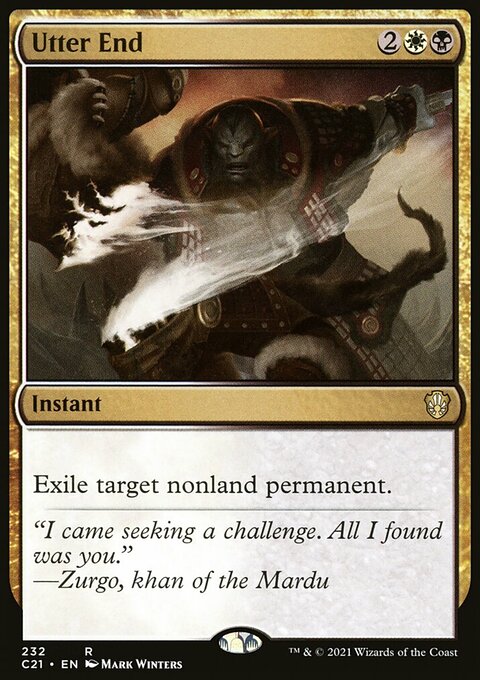 Utter End [Commander 2021]