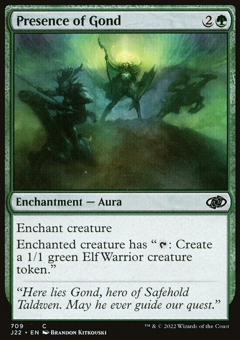 Presence of Gond [Jumpstart 2022]