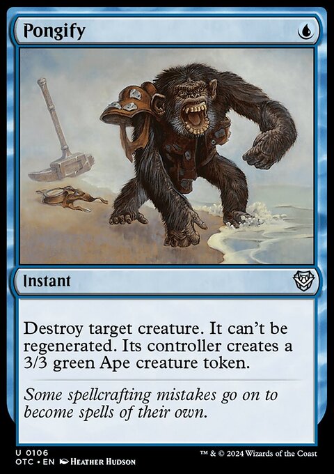 Pongify [Outlaws of Thunder Junction Commander]