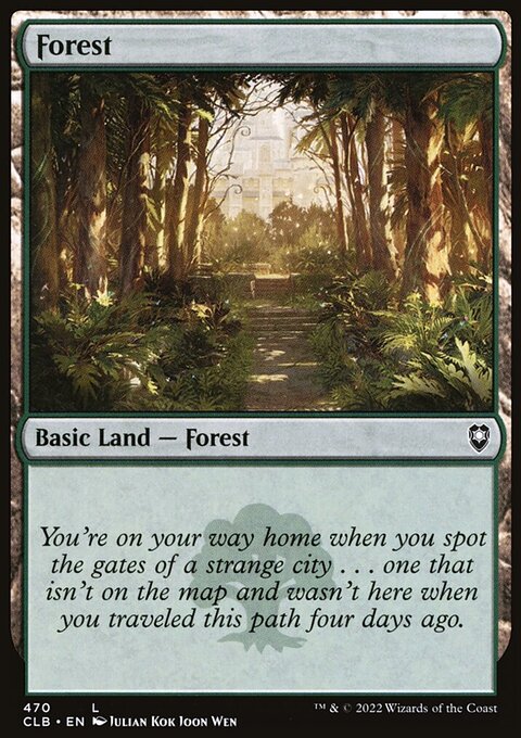 Forest (470) [Commander Legends: Battle for Baldur's Gate]