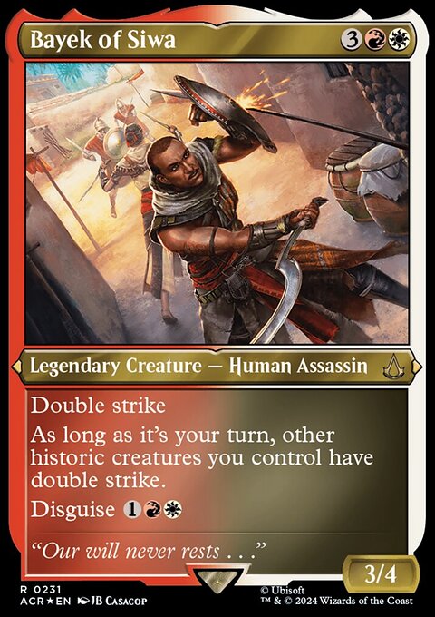 Bayek of Siwa (Foil Etched) [Assassin's Creed]