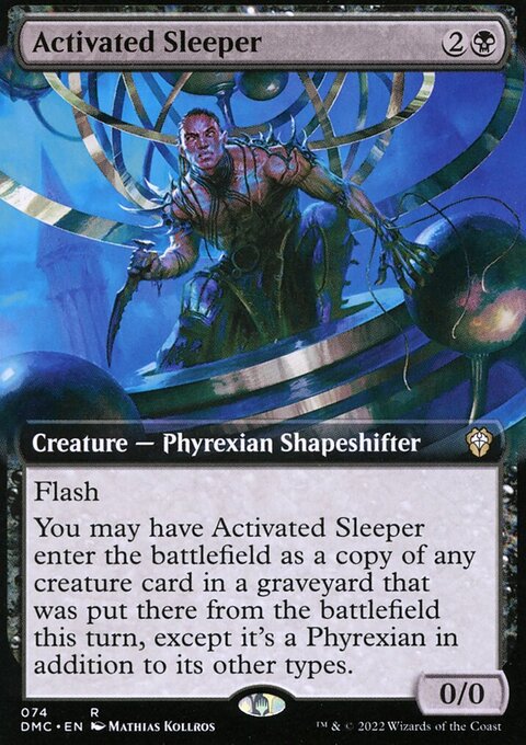 Activated Sleeper (Extended Art) [Dominaria United Commander]