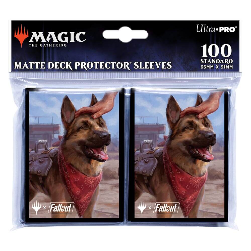 ULTRA PRO Magic: The Gathering - Fallout 100ct Deck Protector Sleeves (Scrappy Survivors)
