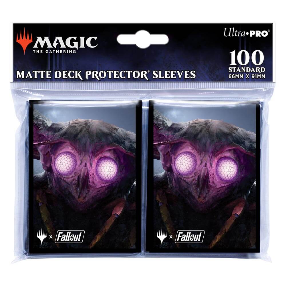 ULTRA PRO Magic: The Gathering - Fallout 100ct Deck Protector Sleeves (Mutant Menace)