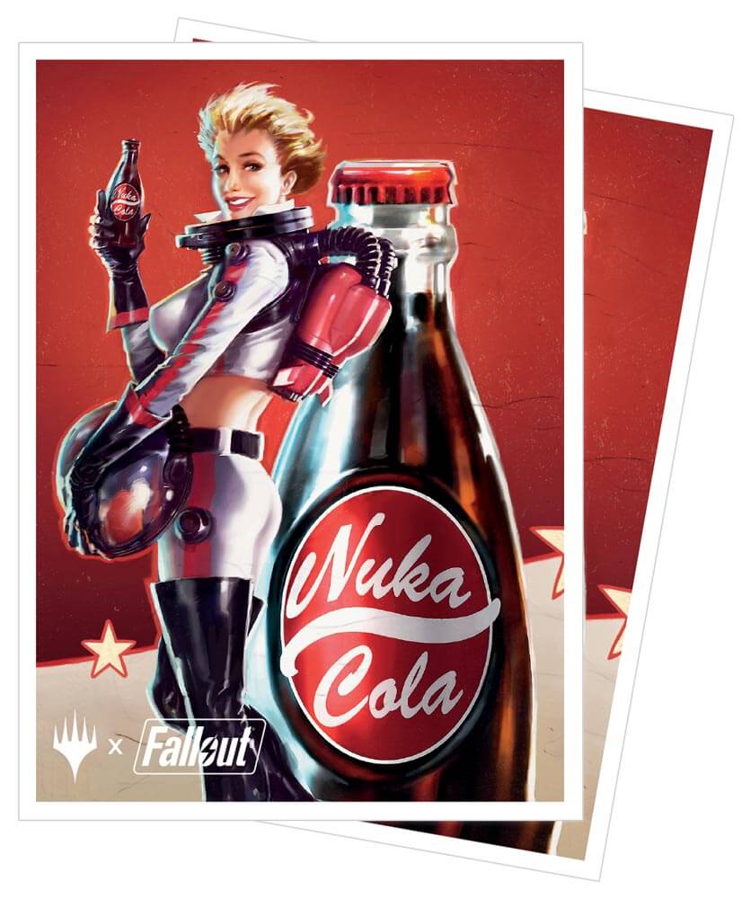 ULTRA PRO Magic: The Gathering - Fallout Nuka Cola 105ct Apex Deck Protector sleeves