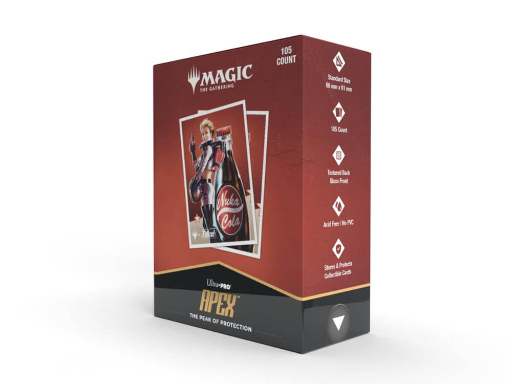 ULTRA PRO Magic: The Gathering - Fallout Nuka Cola 105ct Apex Deck Protector sleeves
