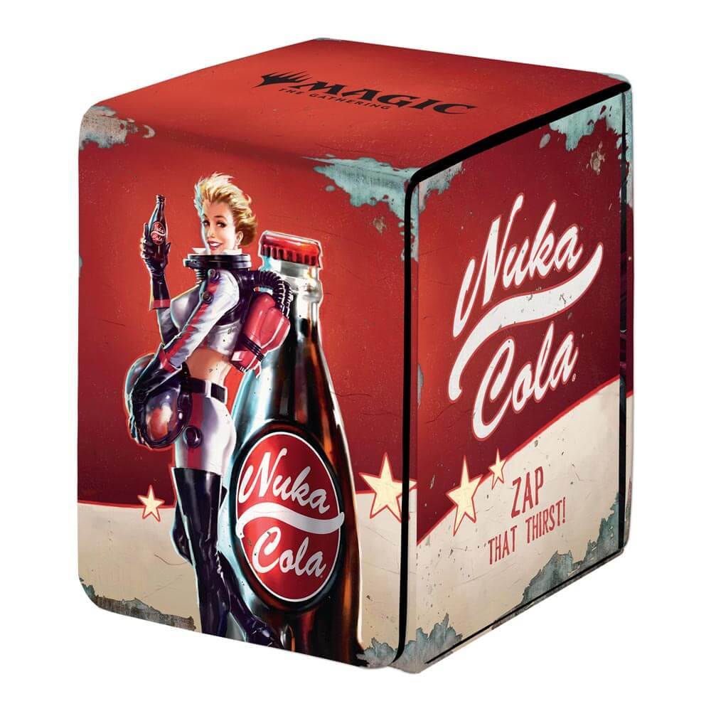 ULTRA PRO Magic: The Gathering - Fallout Nuka Cola Alcove Flip Deck Box