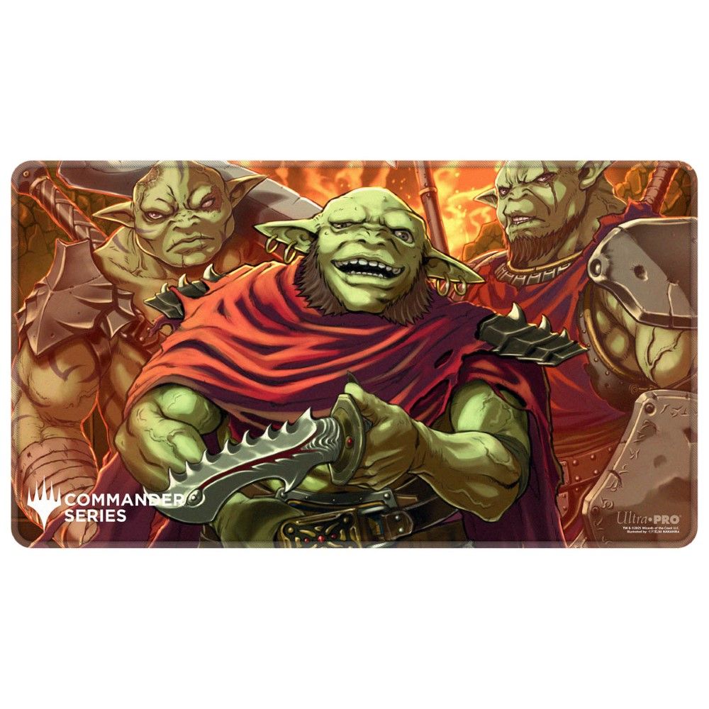 Magic: The Gathering - Commander Release 6 - Ultra Pro Stitched Edged Playmat - Krenko