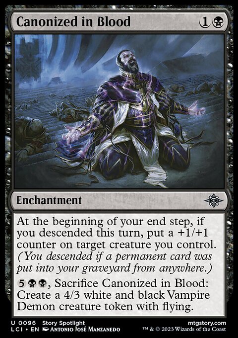 Canonized in Blood [The Lost Caverns of Ixalan]