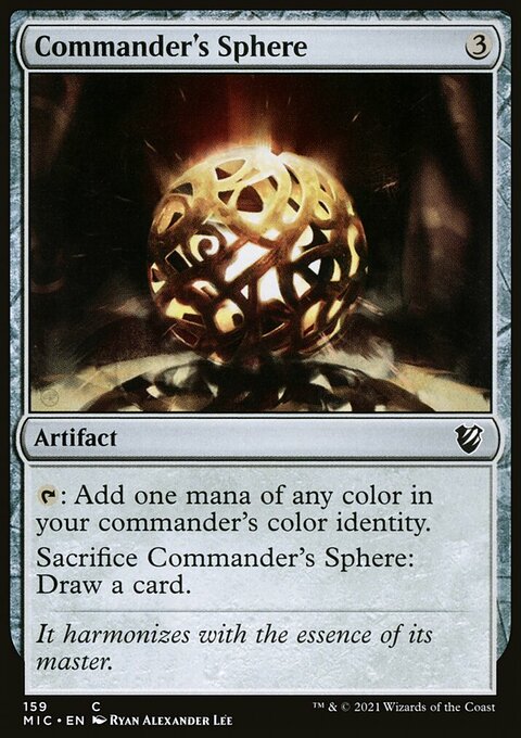Commander's Sphere [Innistrad: Midnight Hunt Commander]