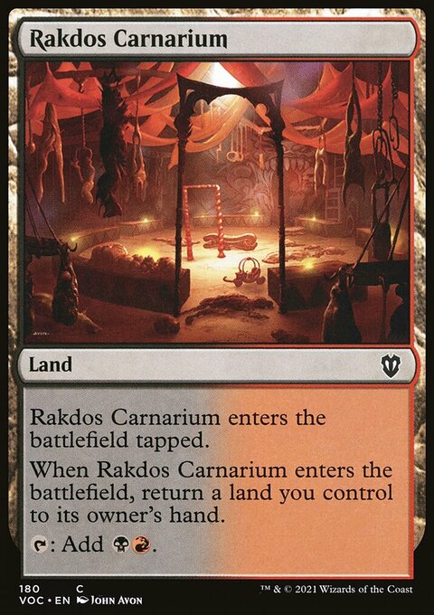 Rakdos Carnarium [Innistrad: Crimson Vow Commander]