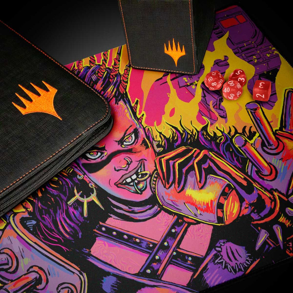 Magic: The Gathering - Aetherdrift - Ultra Pro Playmat - Borderless Racer 4