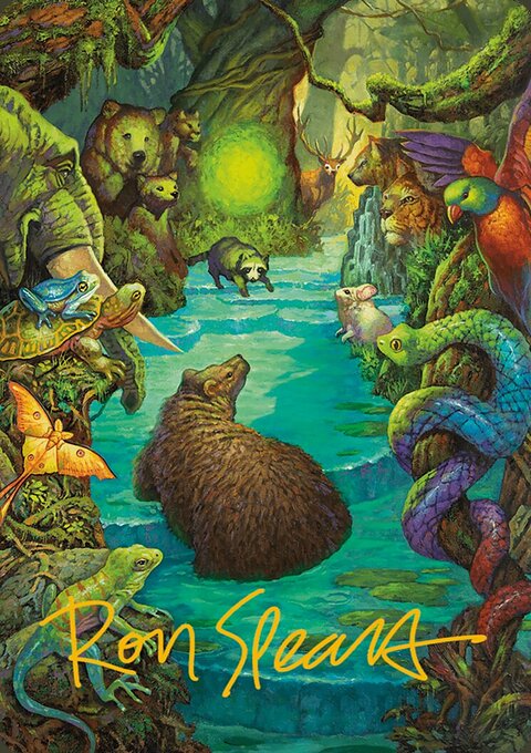 Primal Prayers Art Card [Modern Horizons 3 Art Series]