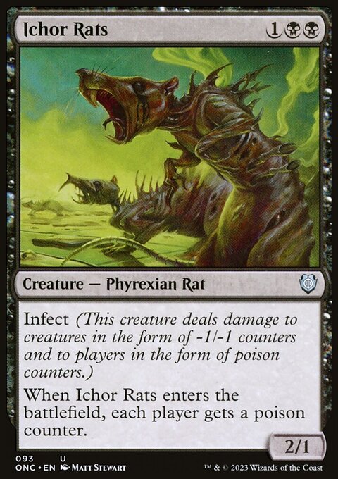 Ichor Rats [Phyrexia: All Will Be One Commander]
