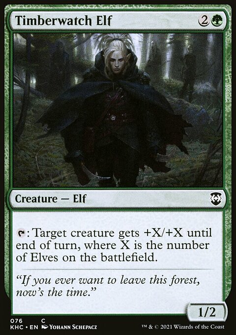 Timberwatch Elf [Kaldheim Commander]