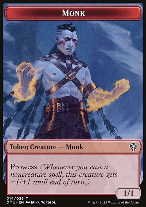 Monk Token [Dominaria United Tokens]