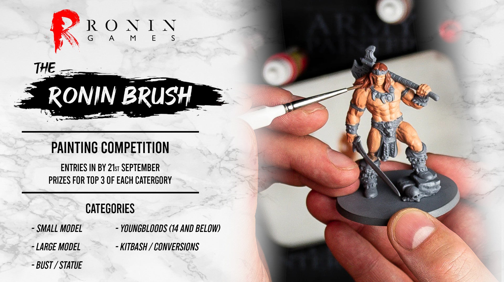 The Ronin Brush - Painting Competition ticket - Sun, 22 Sep 2024