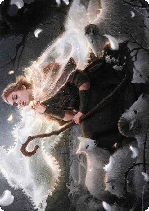 Ancestor's Embrace Art Card [Innistrad: Crimson Vow Art Series]