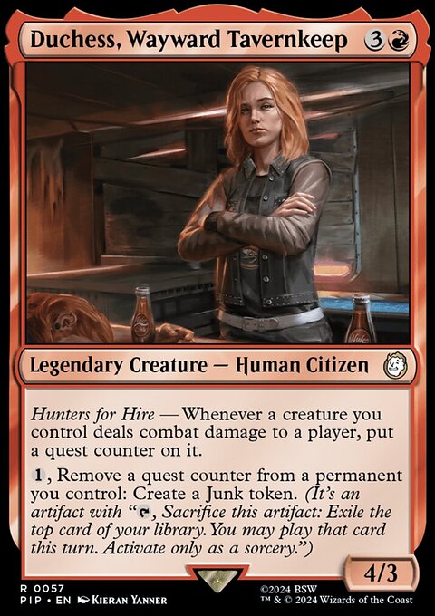 Duchess, Wayward Tavernkeep [Fallout]