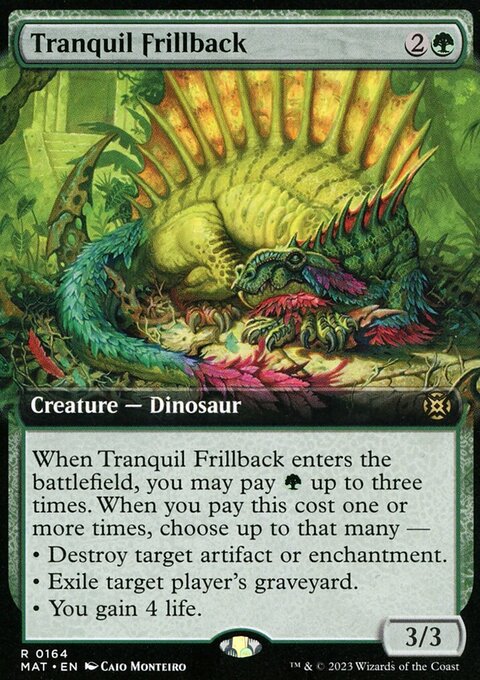 Tranquil Frillback (Extended Art) [March of the Machine: The Aftermath]